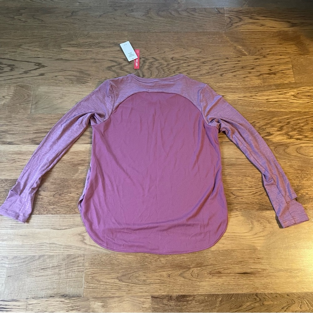 NWT Baleaf Women's Long Sleeve Top - Mauve - Picture 6 of 7